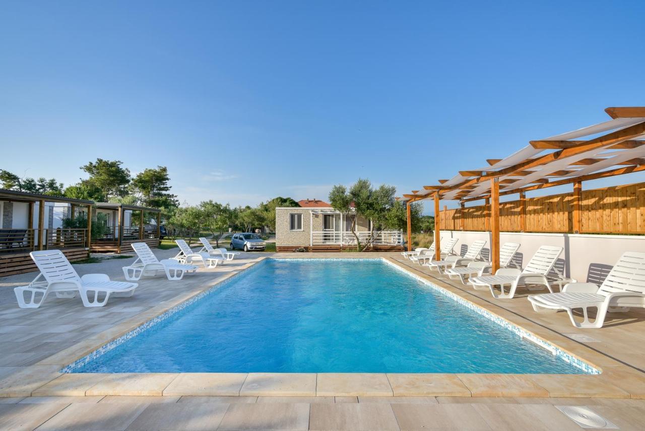 Mobile Homes, Privlaka Zadar Dalmacija - Private Pool Екстериор снимка
